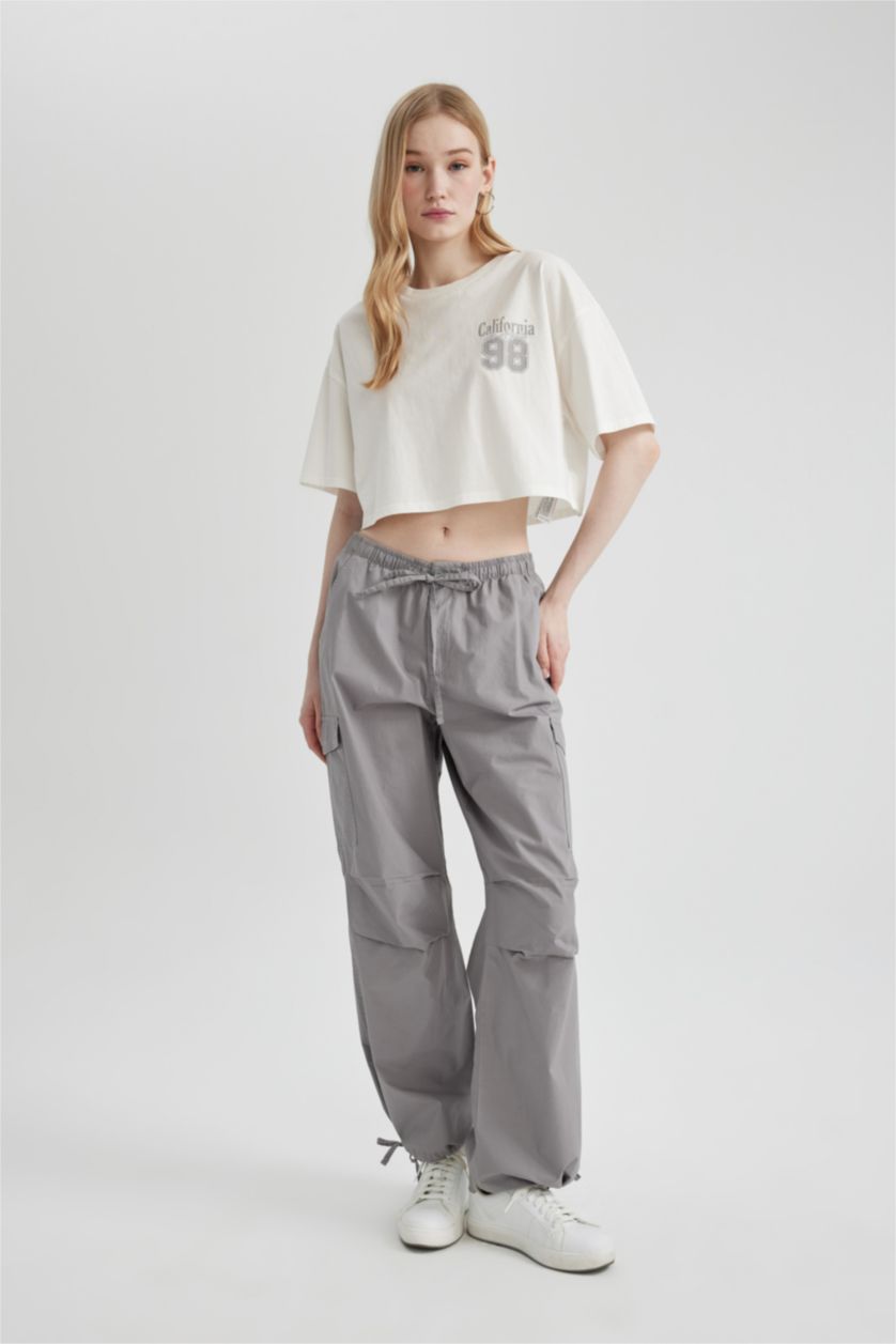 FEMME Gris Clair PARACHUTE