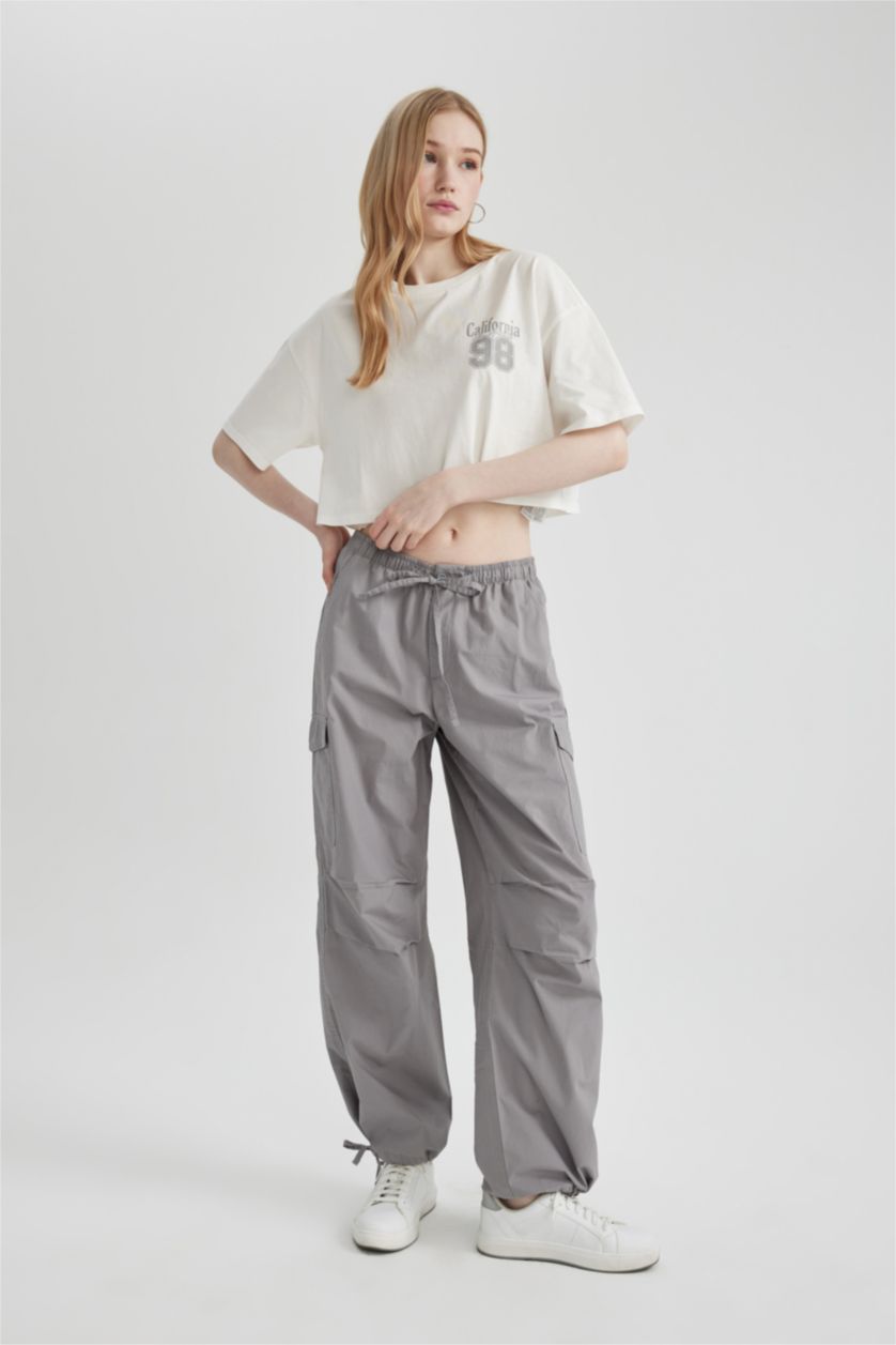 FEMME Gris Clair PARACHUTE