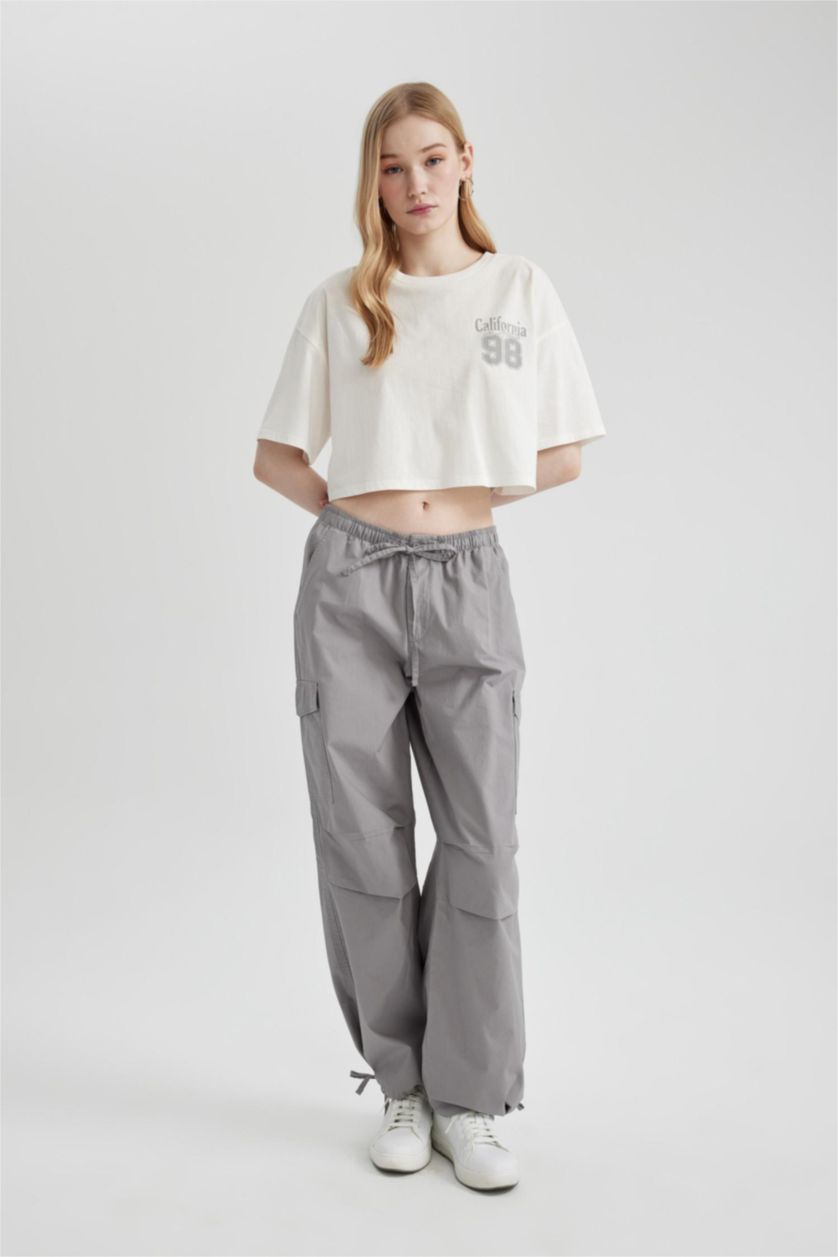 FEMME Gris Clair PARACHUTE