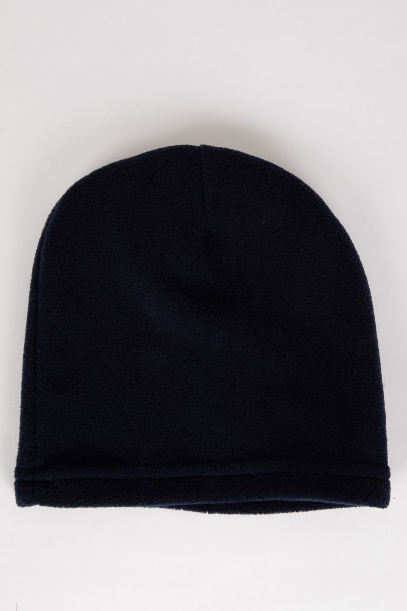 مولود ذكر كحلي فاتح طقم سكارف من قطعتين