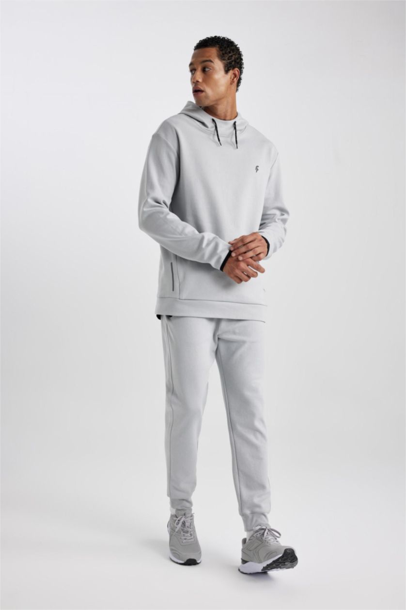 MAN Light Grey DeFactoFit Standard Fit Flexible Leg Jogger