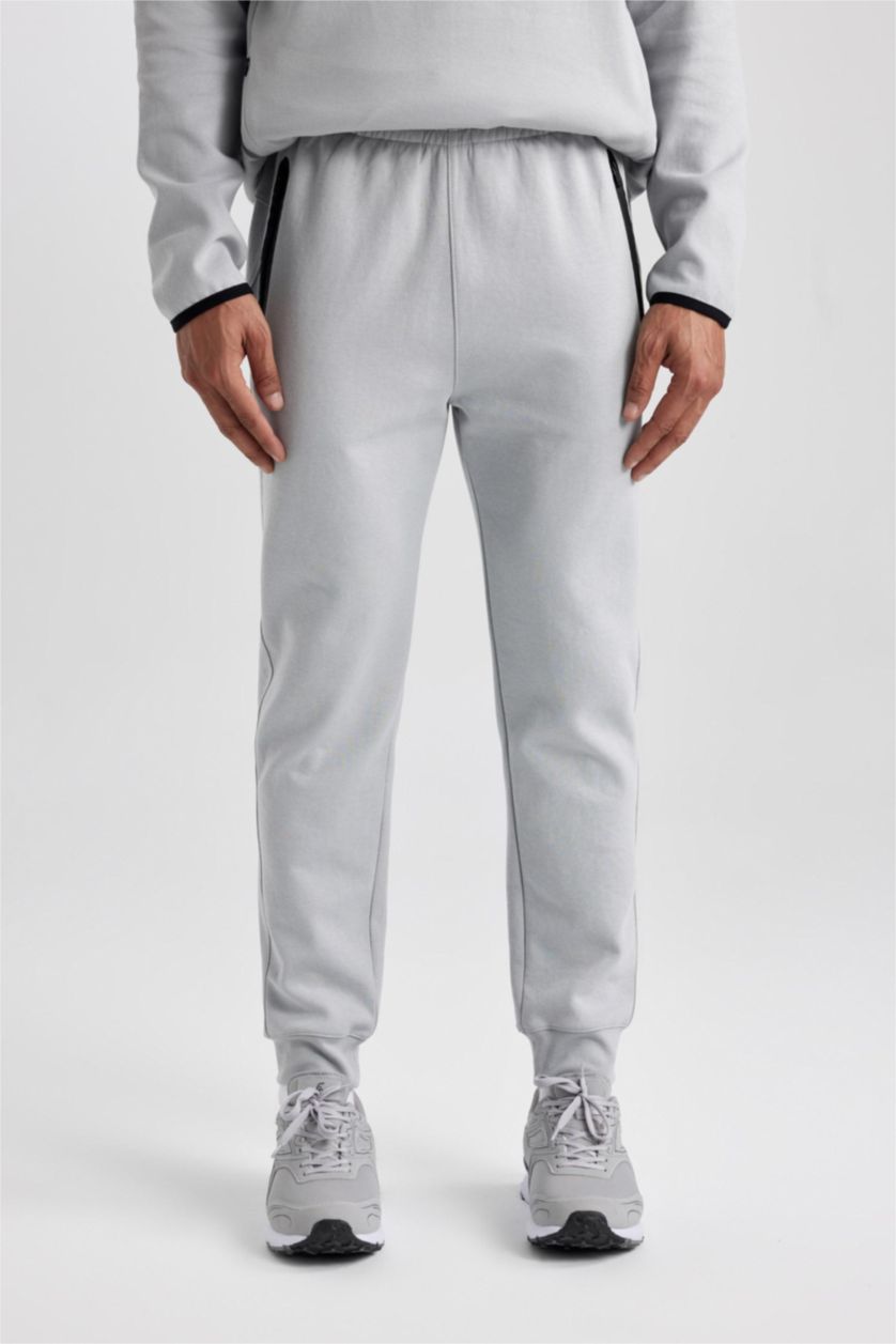 MAN Light Grey DeFactoFit Standard Fit Flexible Leg Jogger