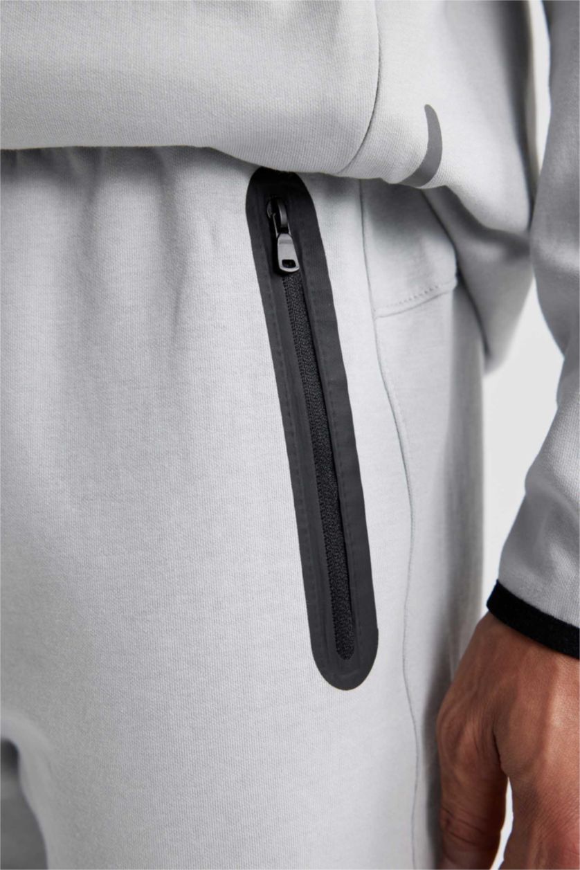 MAN Light Grey DeFactoFit Standard Fit Flexible Leg Jogger