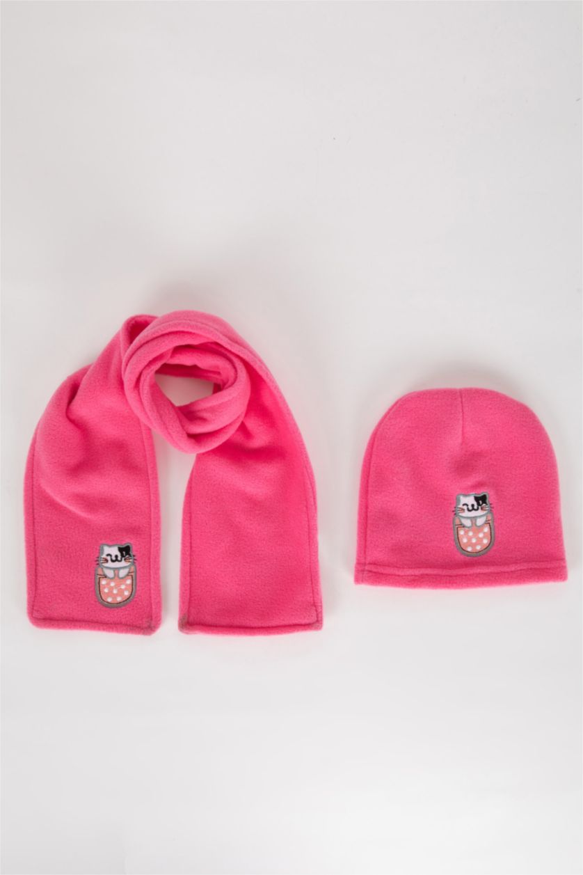 ДІВЧИНКА Рожевий Фліс з 2-х речей для малюків дівчаток