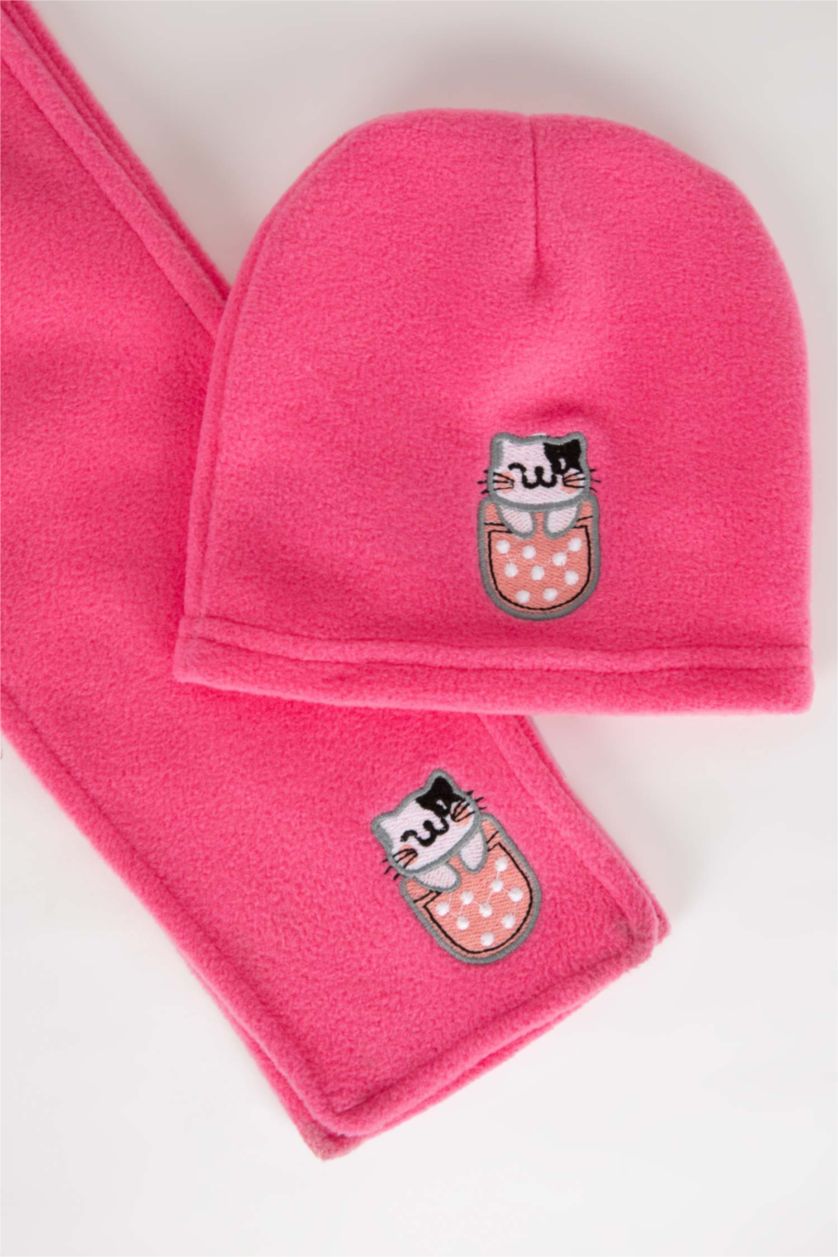 ДІВЧИНКА Рожевий Фліс з 2-х речей для малюків дівчаток