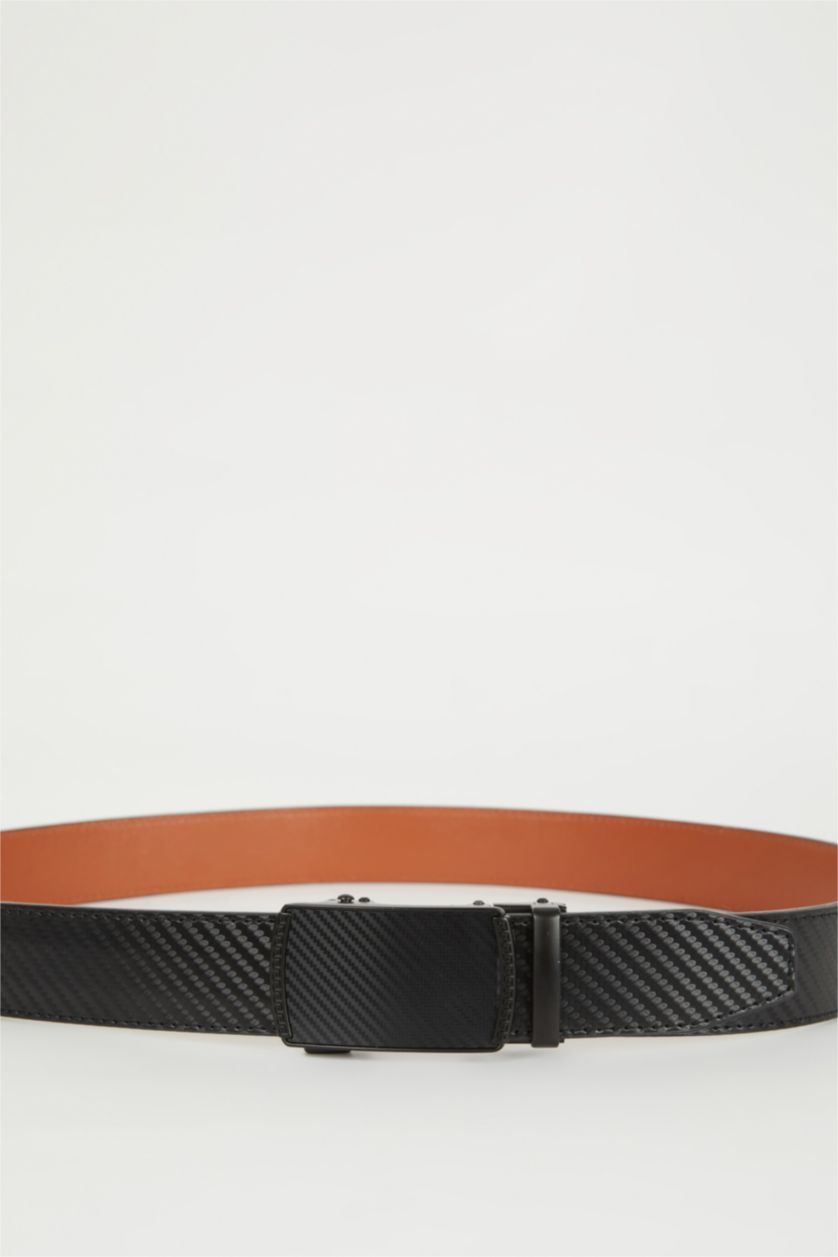 Ерлер қара Ерлерге арналған тікбұрышты тоғалы жасанды былғары джинс белдігі