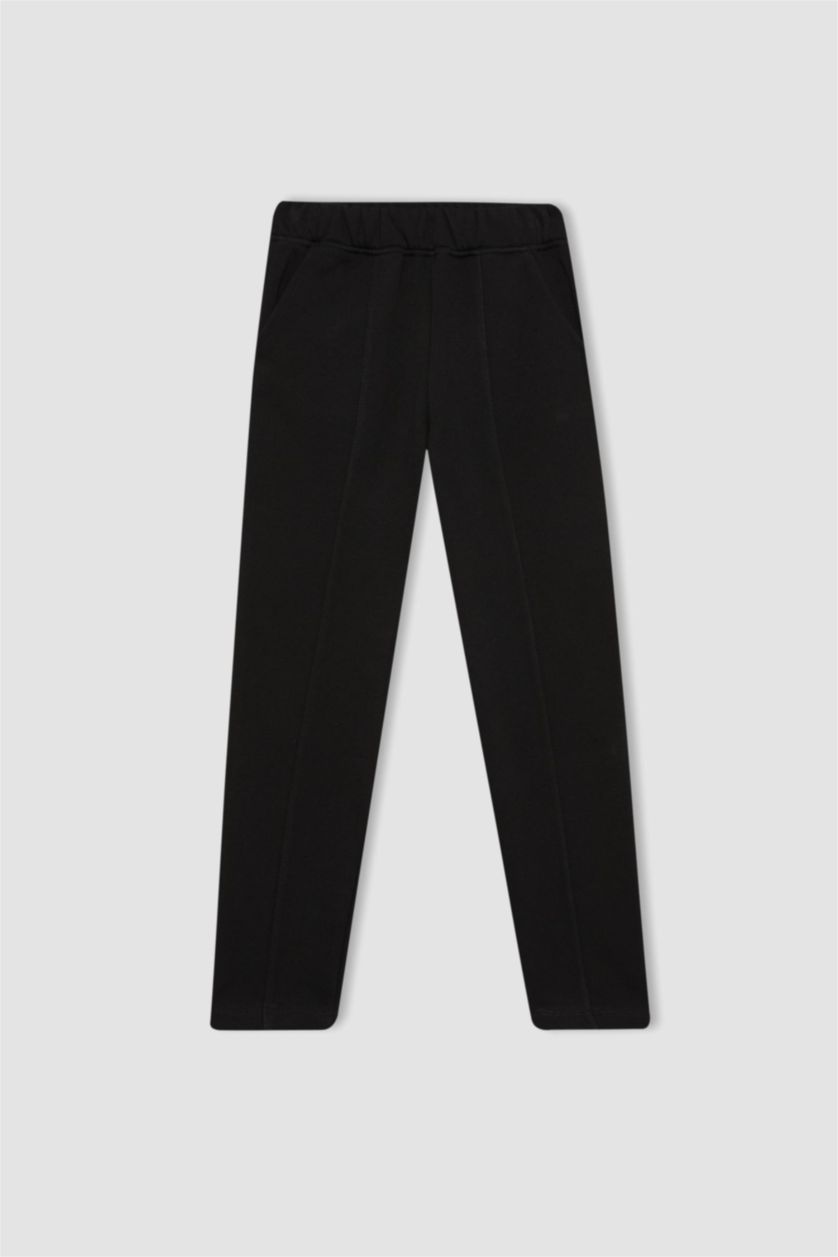 Young Girls - Teen Girls Black Girl Carrot Fit Sweatpants