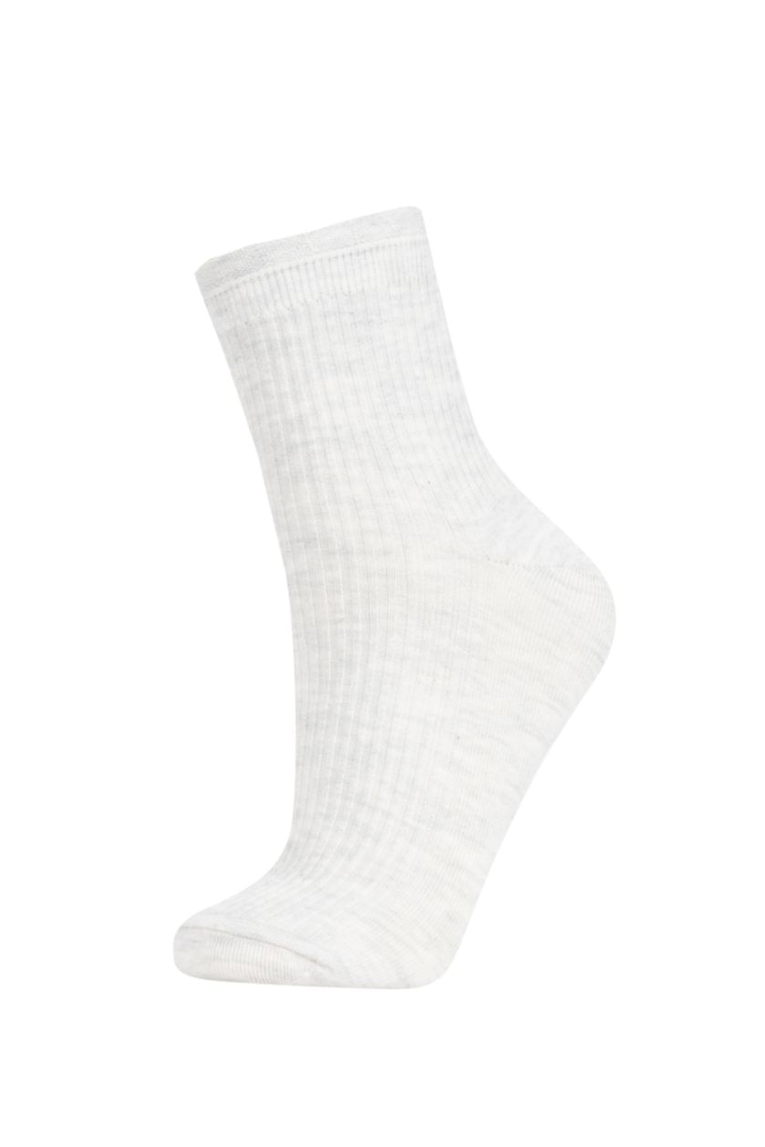 Kadın Karma Kadın 3'lü Pamuklu Soket Çorap