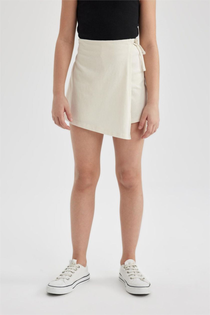 FILLES Écru Jupe à Motif pour Fille