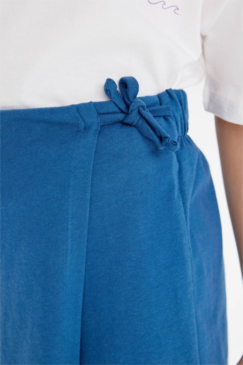 GIRLS & TEENS Indigo Girl Regular Fit Knitted Skirt