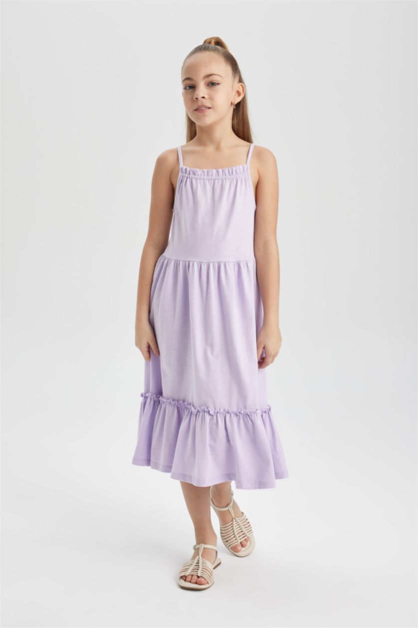 Girls & Teens Lilac Girl Strappy Dress