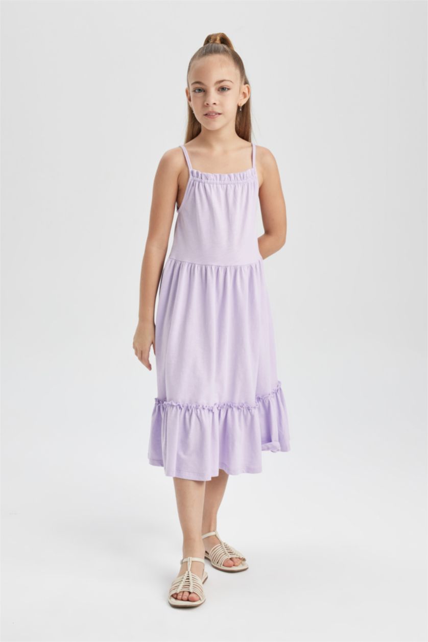 Girls & Teens Lilac Girl Strappy Dress