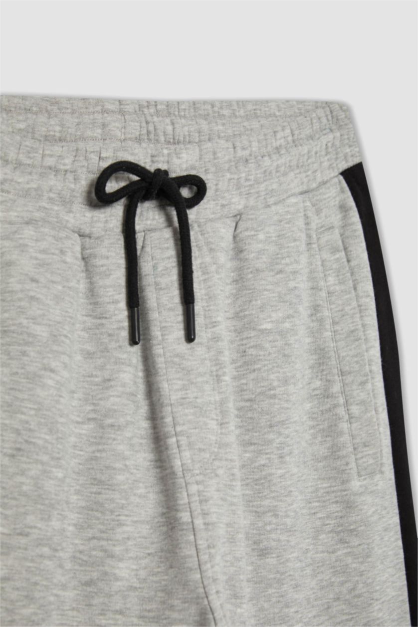 MAN Grey Melange Standard Fit Jogger