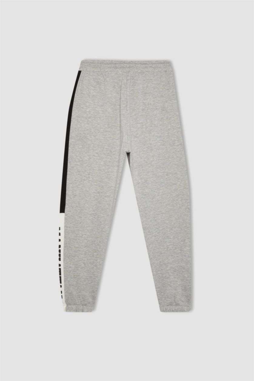 MAN Grey Melange Standard Fit Jogger