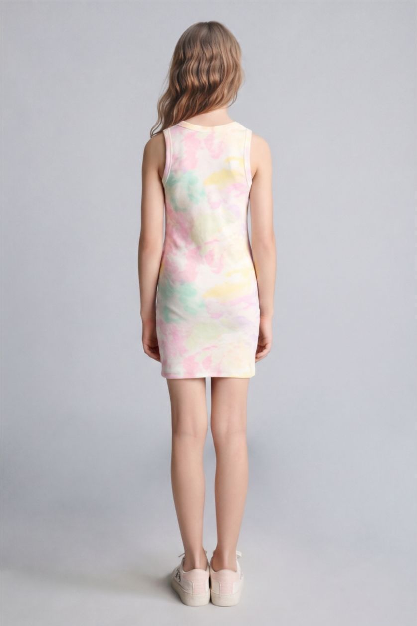 Girls & Teens Lilac Girl Regular Fit Sleeveless Knitted Dress