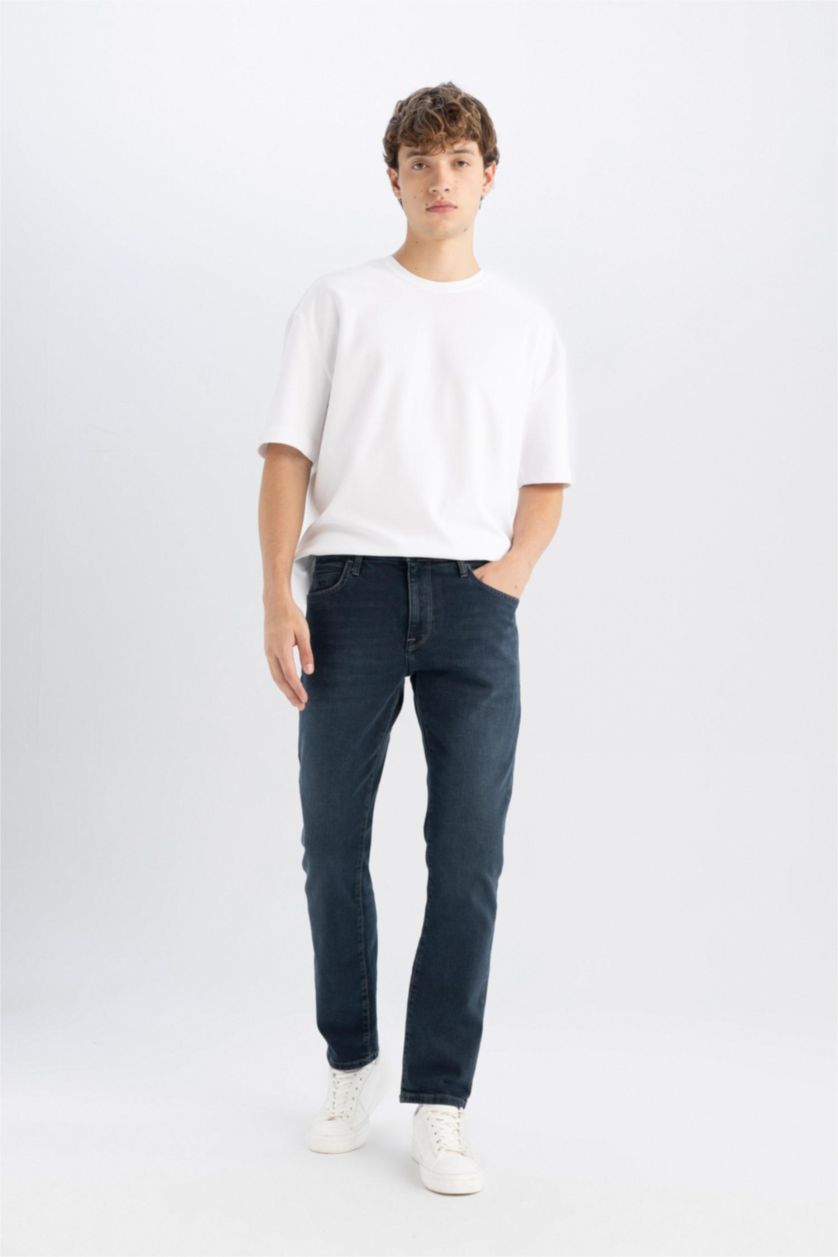 HOMME Indigo SERGIO - Coupe régulière