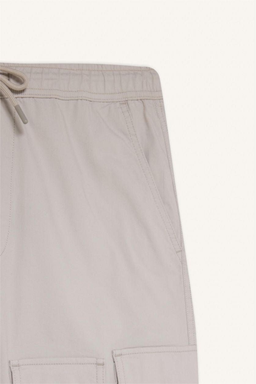 Ерлер Ашық сұр кең аяқ парашют тұрақты етек Шалбар