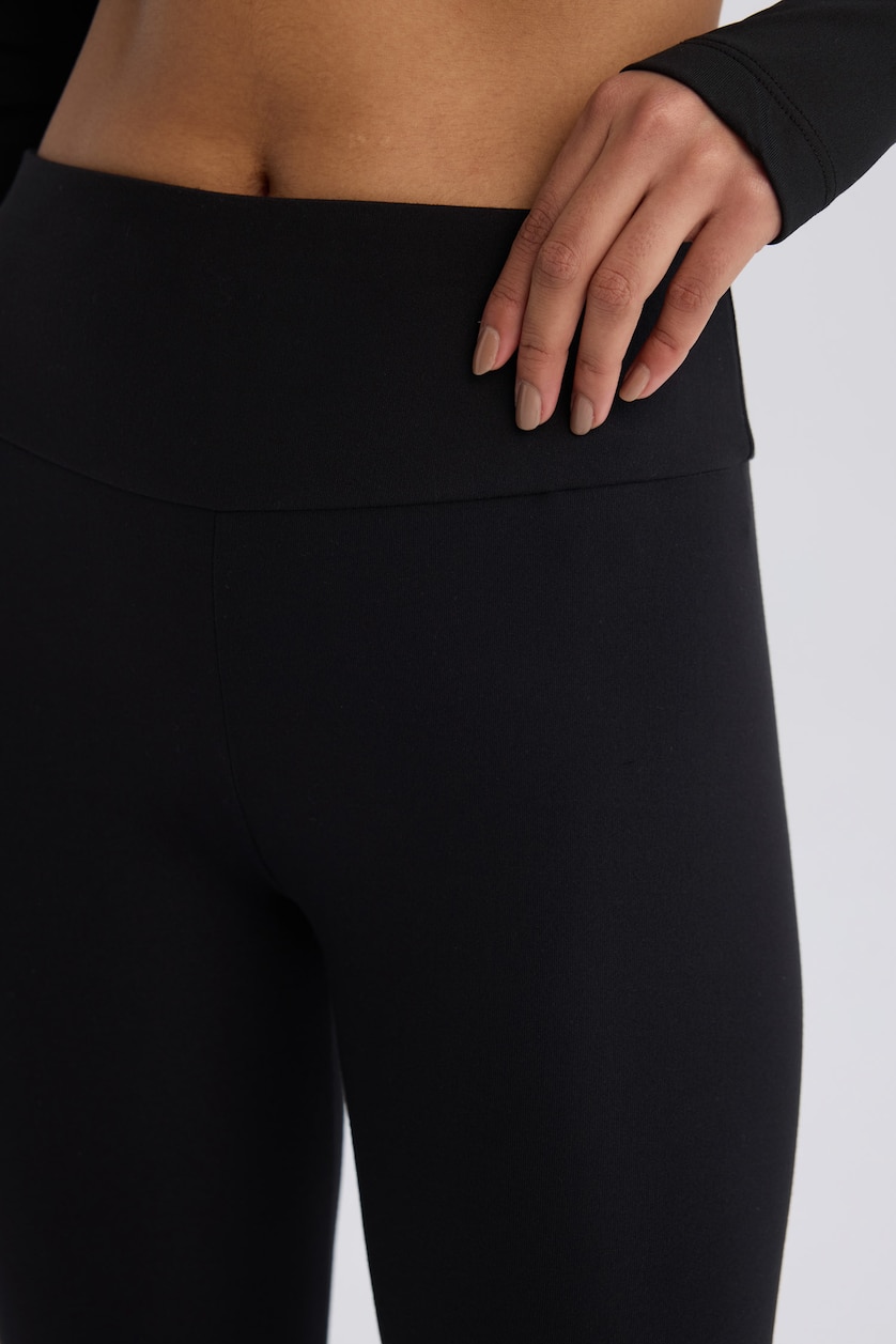 Women Black Sport Leggings