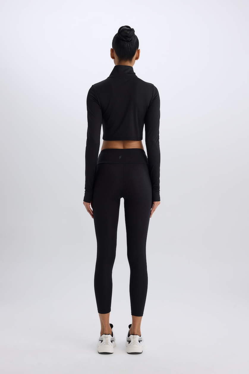 Women Black Sport Leggings