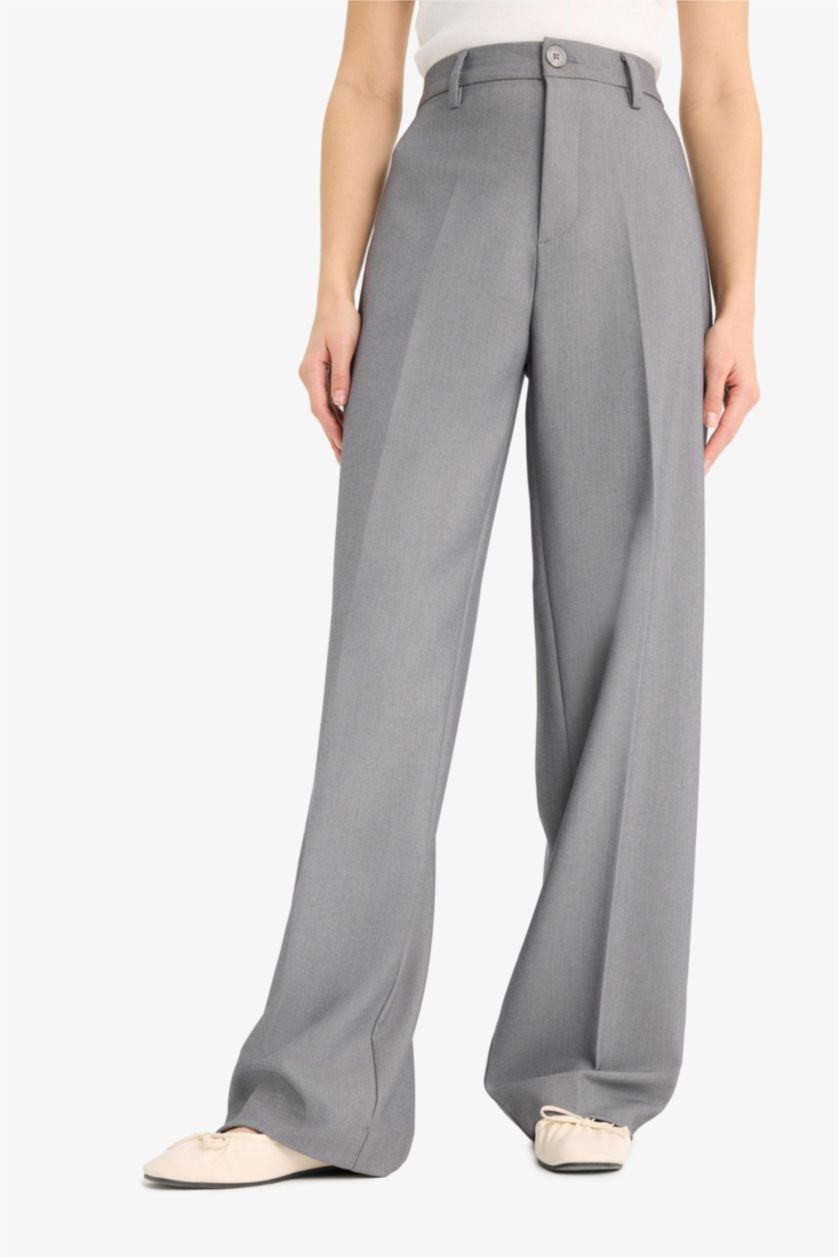 Әйелдерге Антрацит тік Шалбар