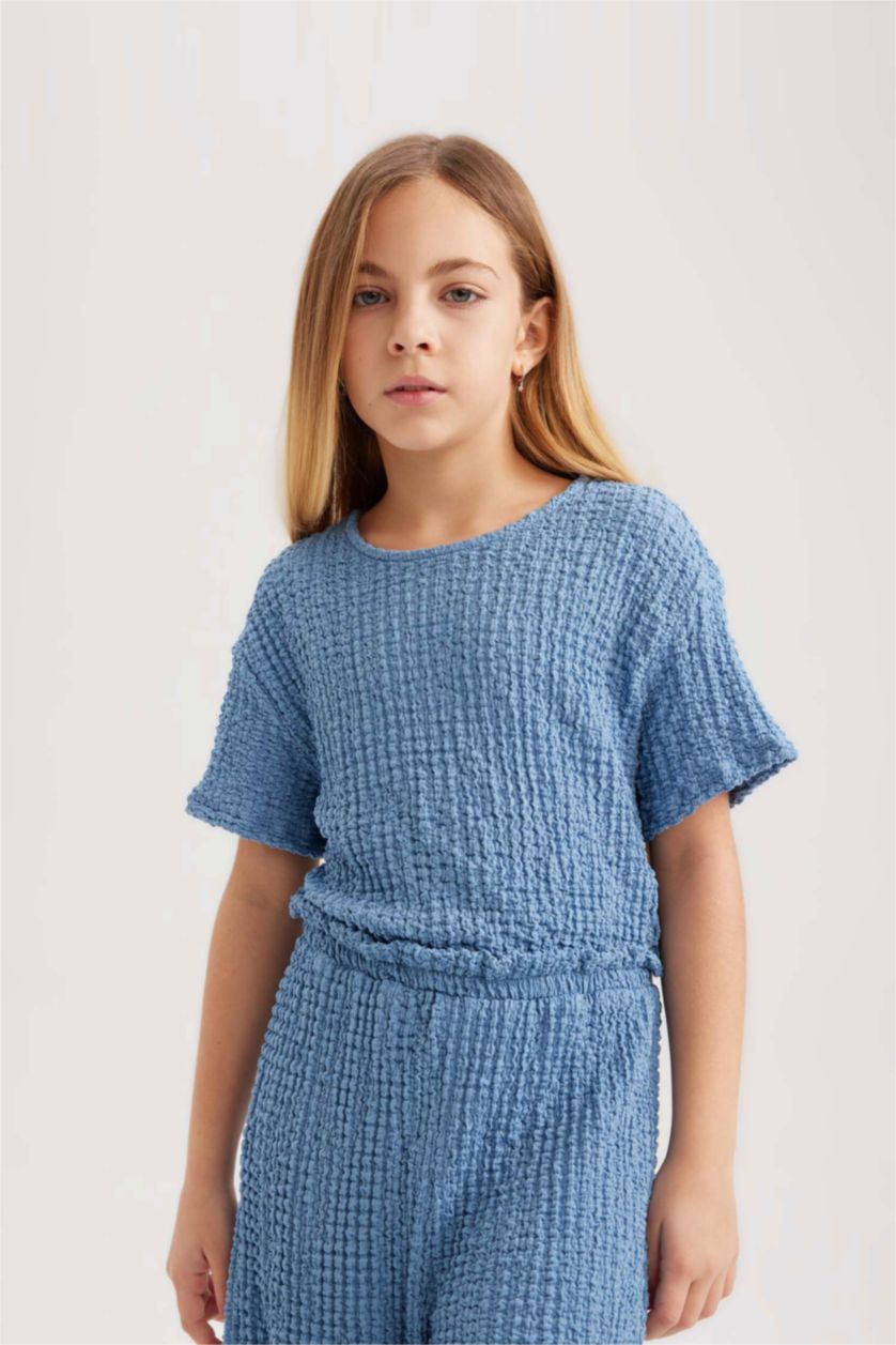 بنات أزرق جمبسوت بناتي نص ردن قصة عادية