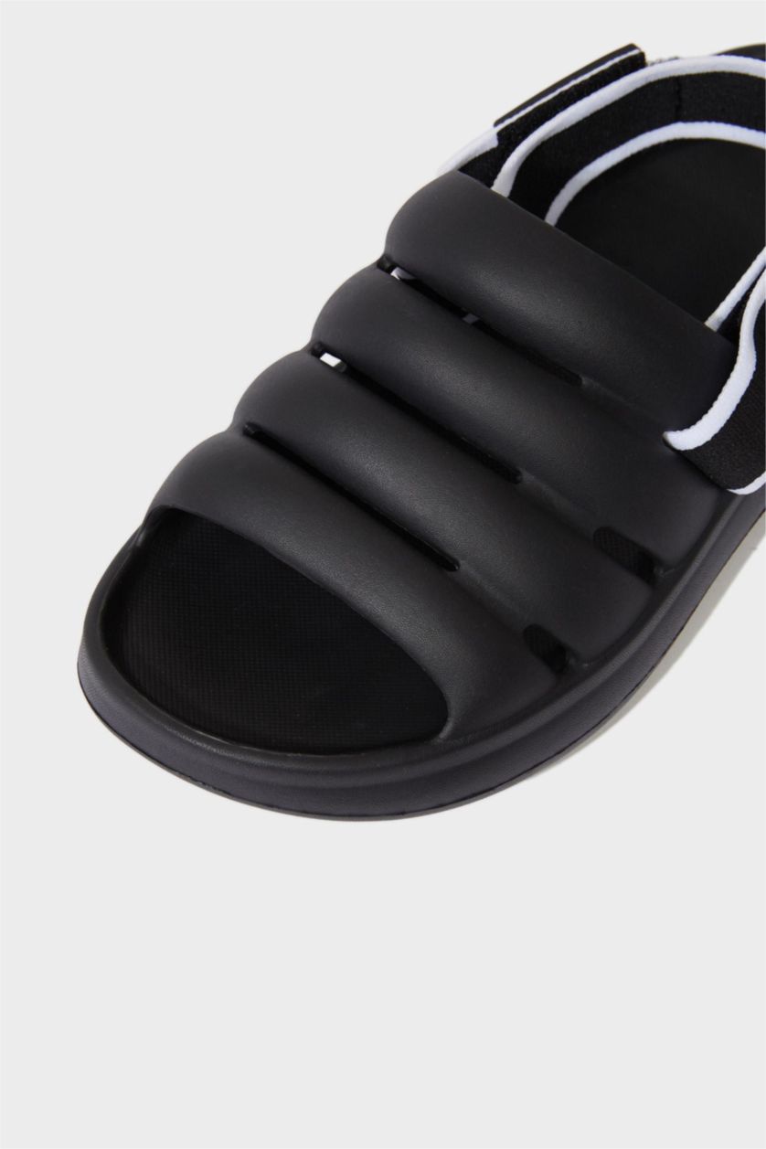 Kadın Siyah Kadın Yüksek Taban Eva Terlik