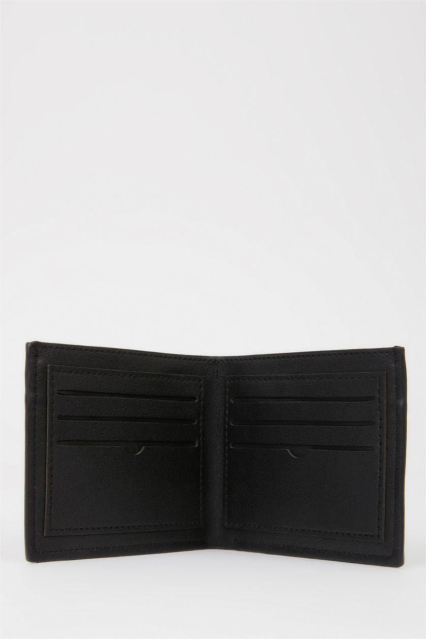MAN Black Man Faux Leather Wallets