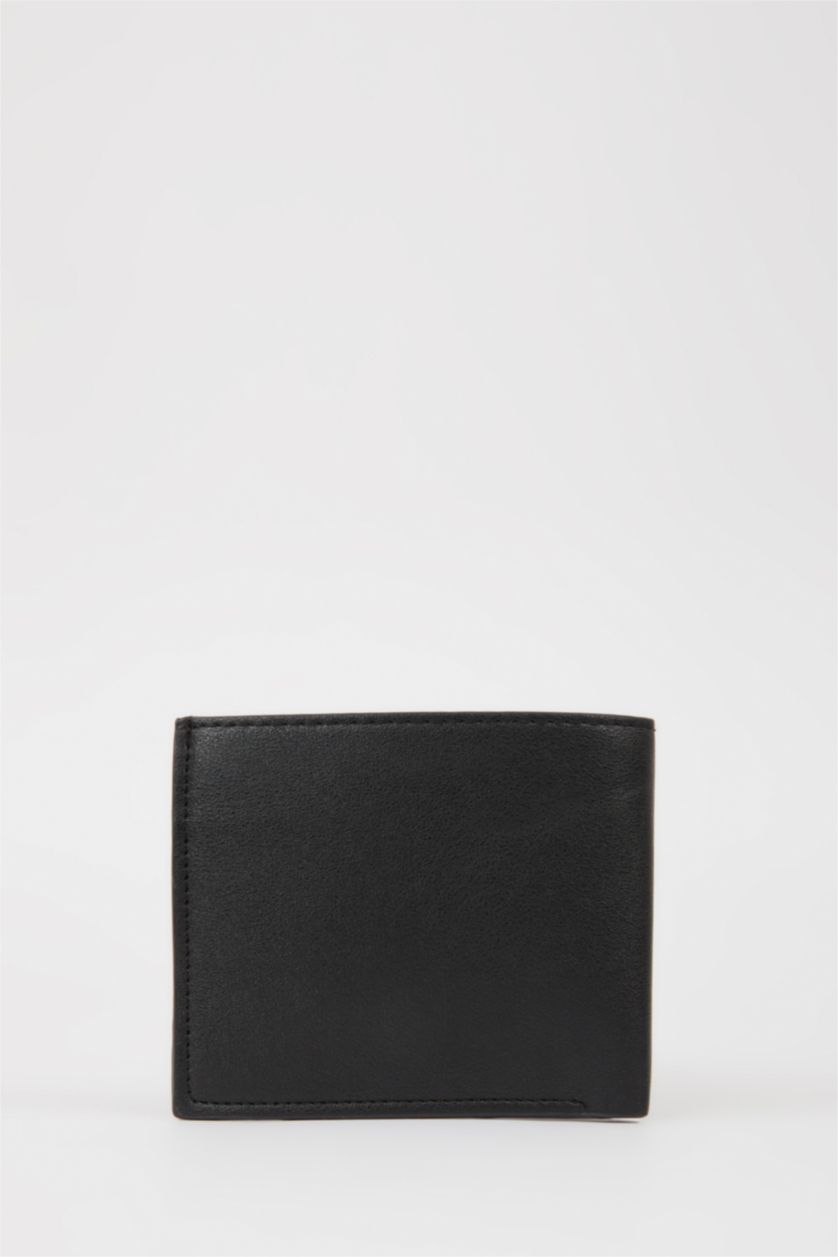MAN Black Man Faux Leather Wallets