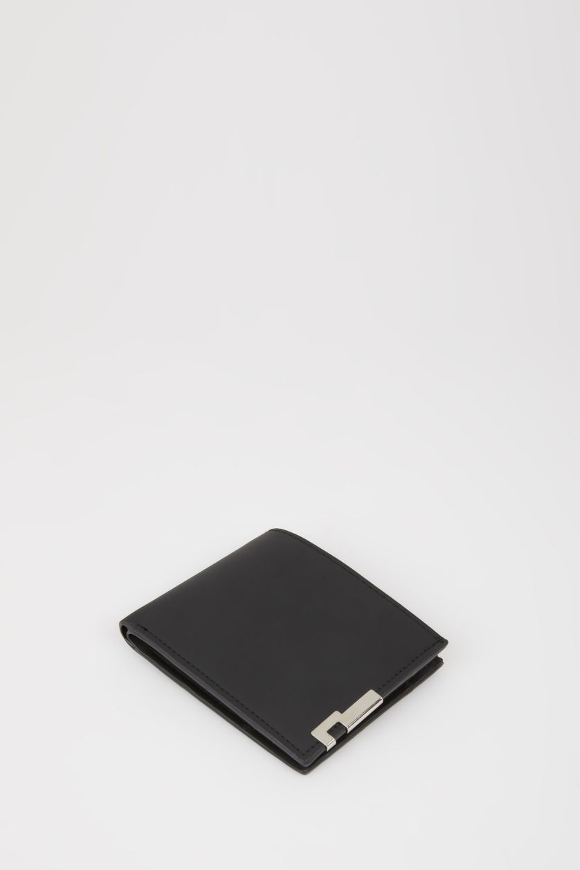 Erkek Siyah Erkek Suni Deri Cüzdan