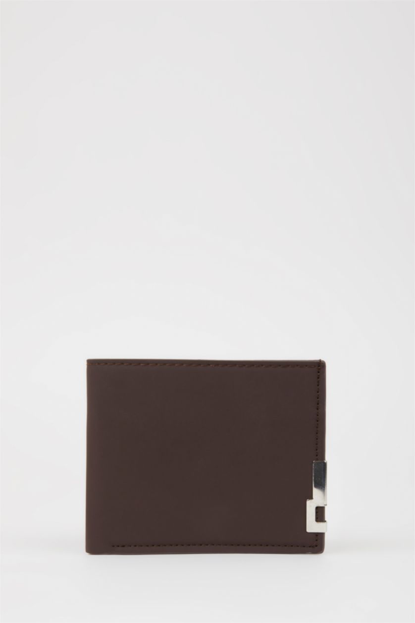 Erkek Kahve Erkek Suni Deri Cüzdan