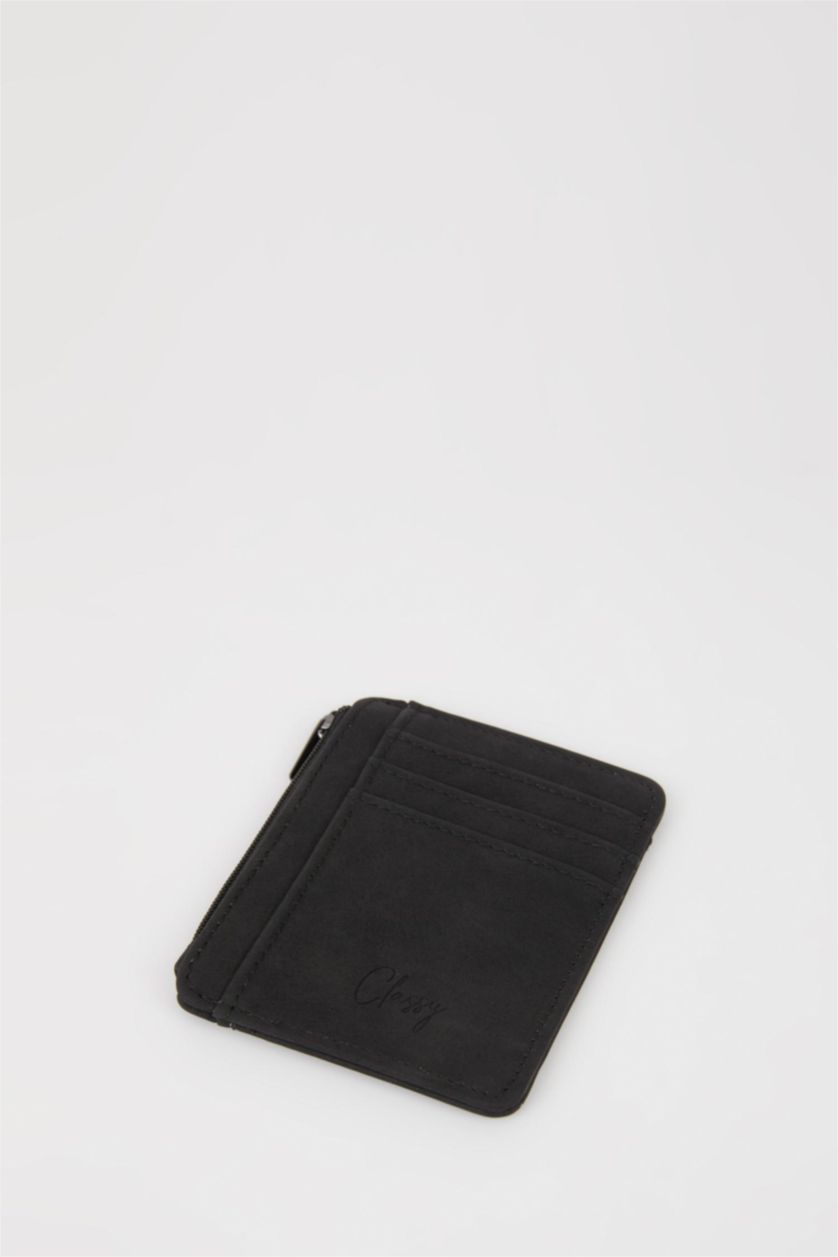 Erkek Siyah Erkek Suni Deri Kartlık