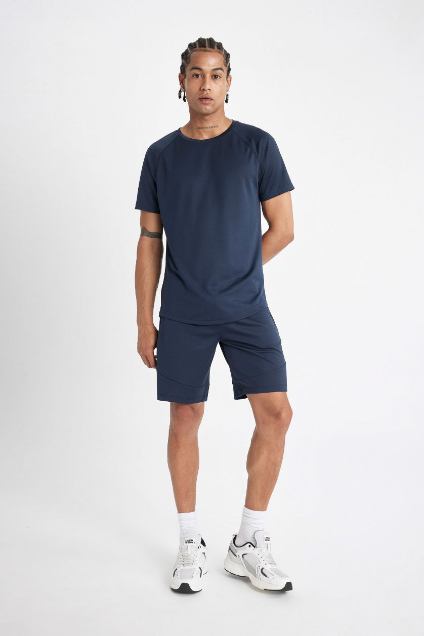 MAN NAVY Slim Fit Sports Shorts