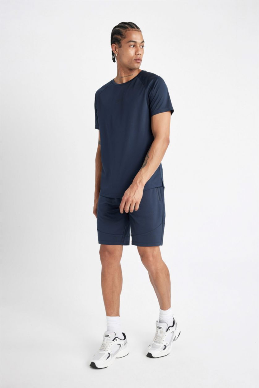 MAN NAVY Slim Fit Sports Shorts