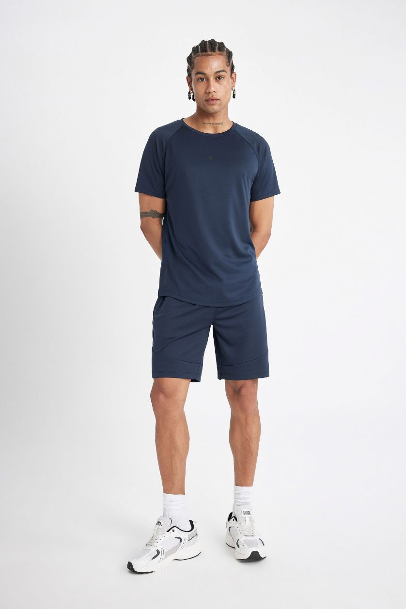 MAN NAVY Slim Fit Sports Shorts