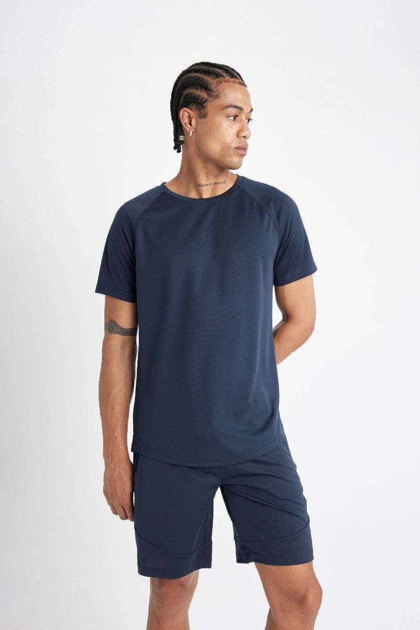 MAN NAVY Slim Fit Sports Shorts