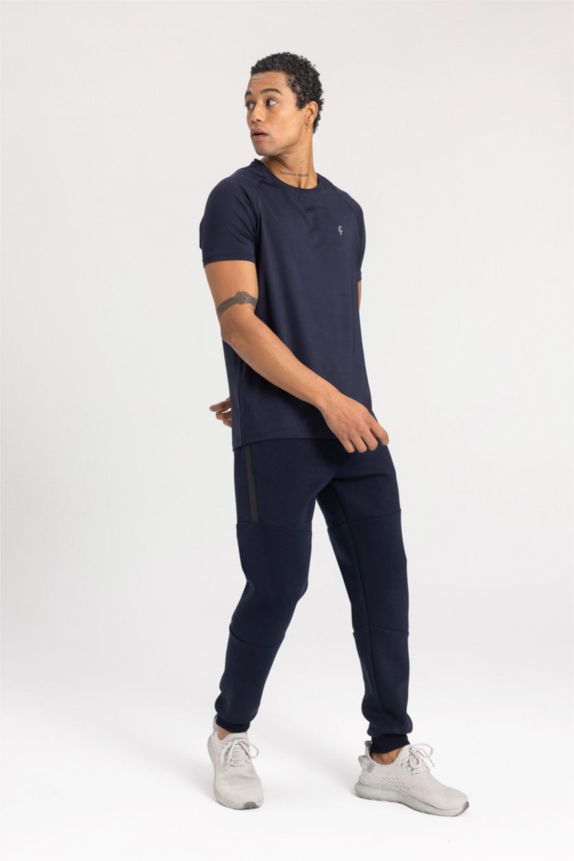 MAN NAVY DeFactoFit Slim Fit Flexible Leg Skuba Fabric Jogger