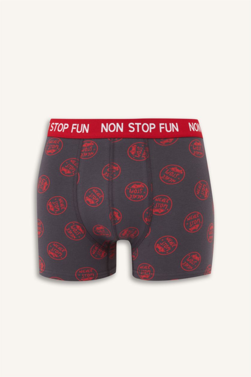 HOMME Jaune 3 Boxer Coupe Régulière