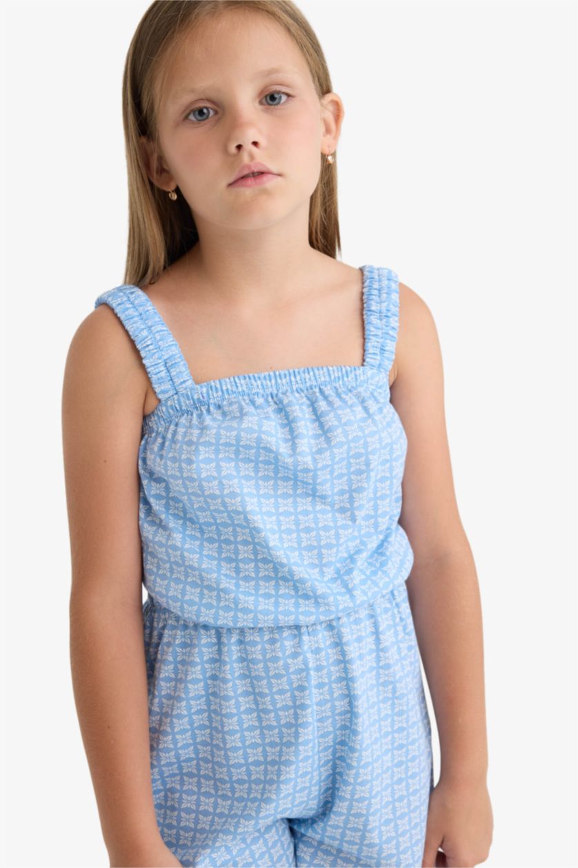 بنات أزرق فاتح جمبسوت بناتي كت