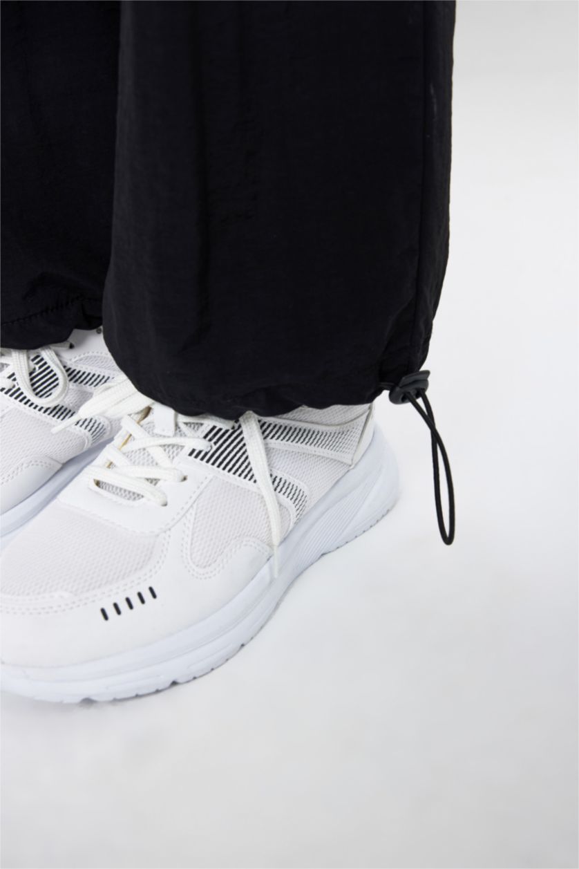 نساء أسود Regular Fit Trousers