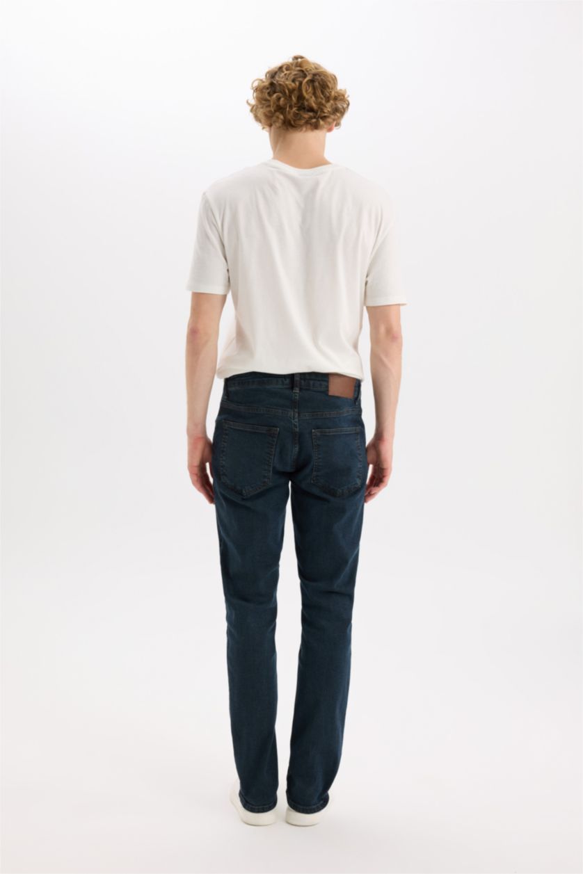 Man Dark Blue Pedro Slim Fit Normal Waist Skinny Leg Jeans