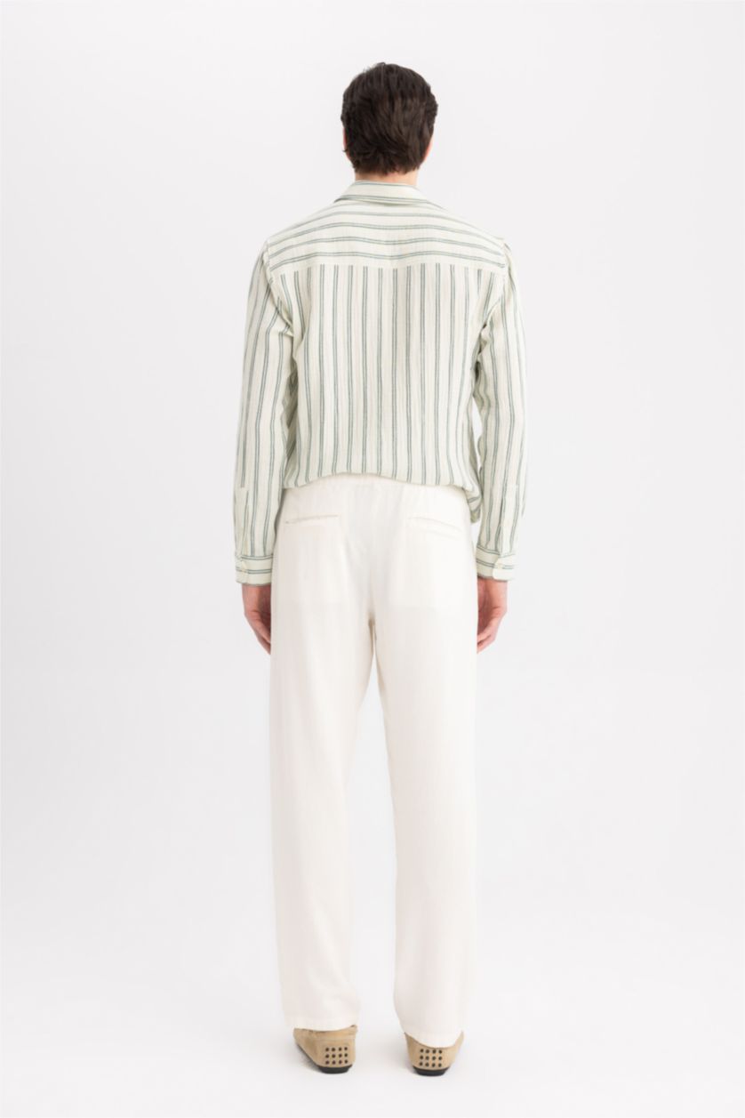 MAN Sand Regular Fit Trousers