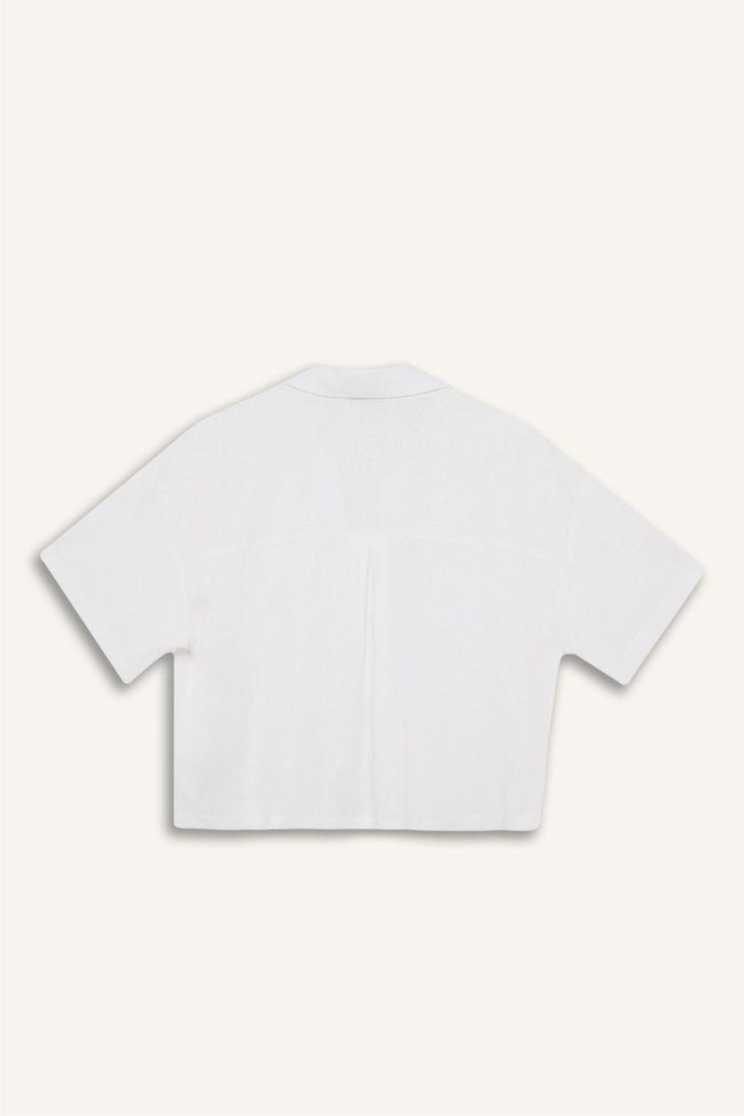 Әйелдерге АҚ үлкен пішім Қысқа жеңді көйлек