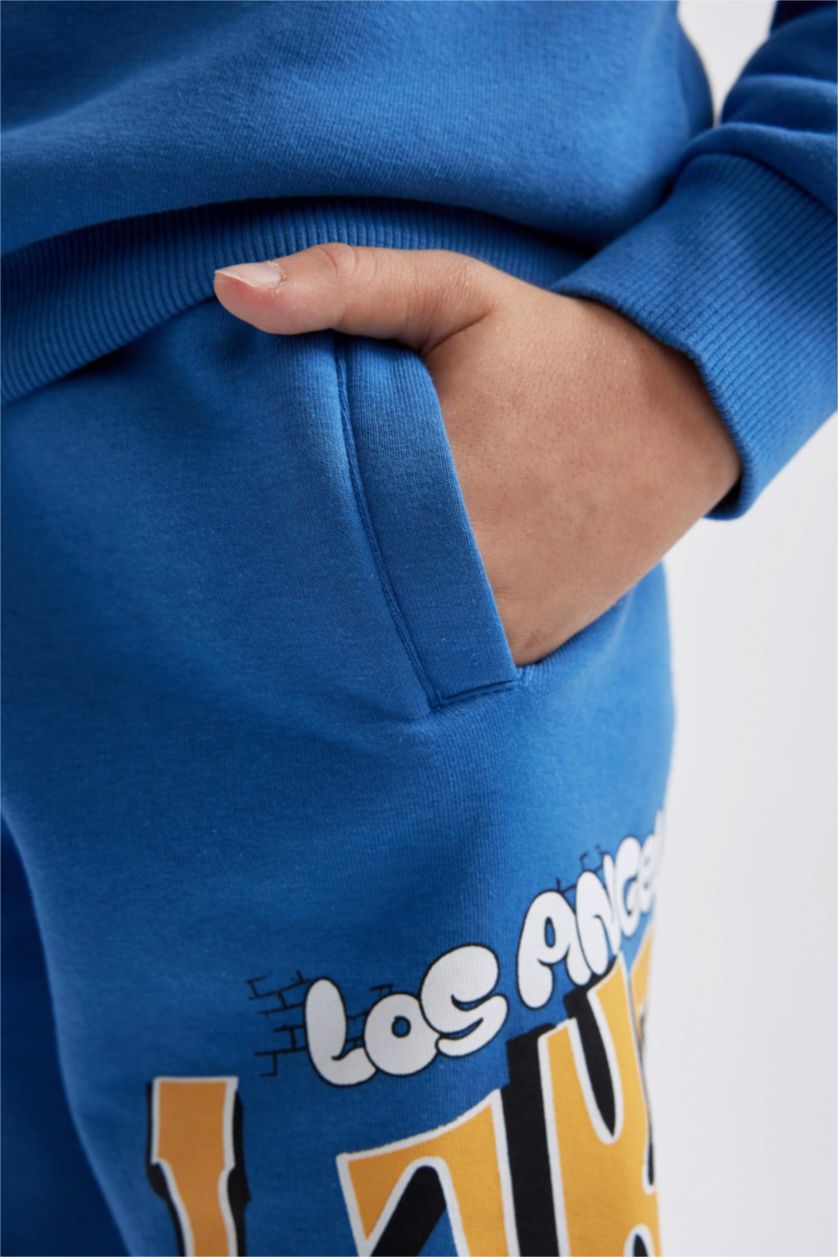 BOYS & TEENS Blue Boy NBA Los Angeles Lakers Thick Sweatpants