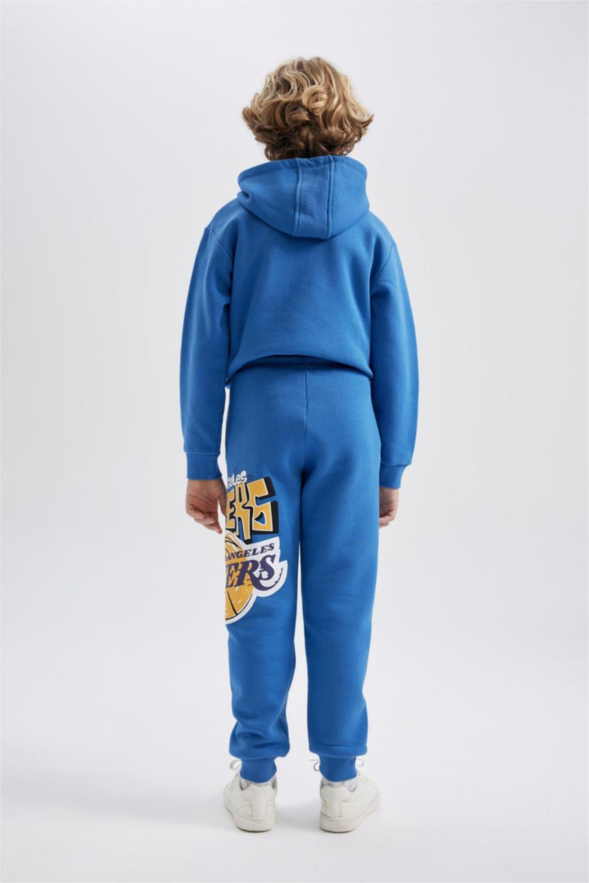 BOYS & TEENS Blue Boy NBA Los Angeles Lakers Thick Sweatpants