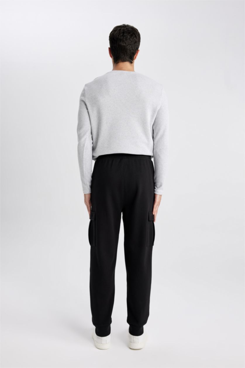 Erkek Siyah Oversıze Pantolon