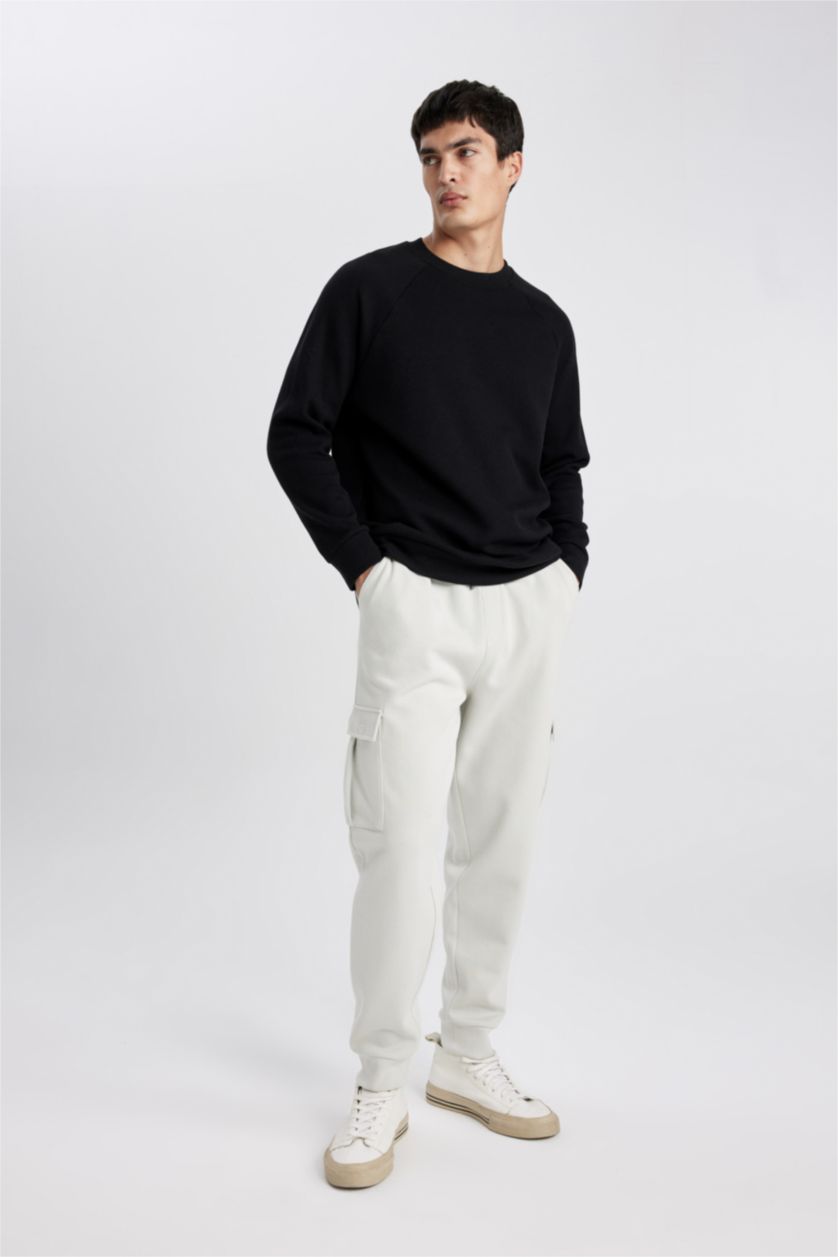 MAN Stone Oversize Fit Cargo Sweatpants