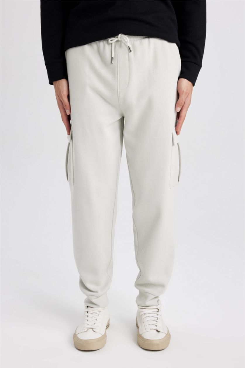 MAN Stone Oversize Fit Cargo Sweatpants