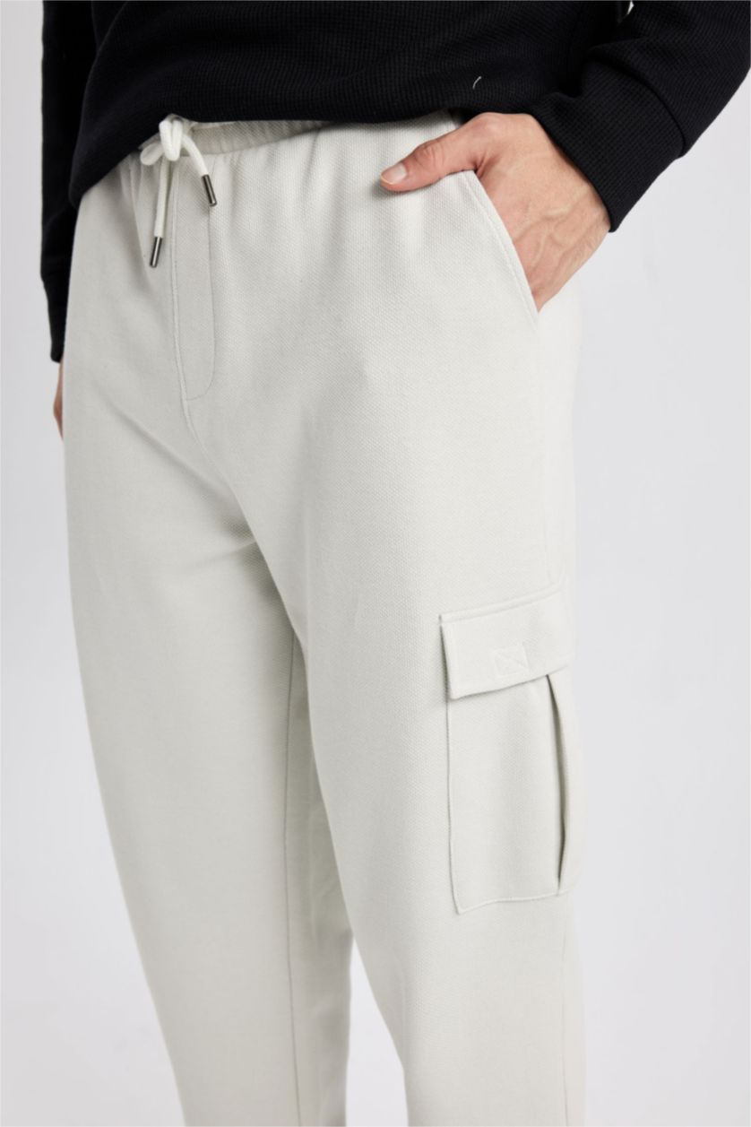 MAN Stone Oversize Fit Cargo Sweatpants