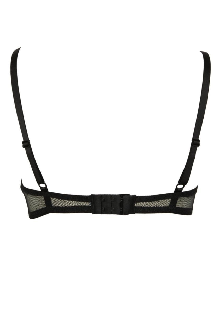 WOMAN Black Fall in Love Full Lace Uncovered Bra