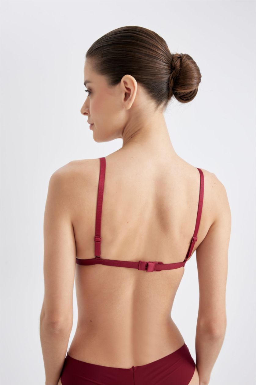 WOMAN Bordeaux Fall in Love Full Lace Uncovered Bra